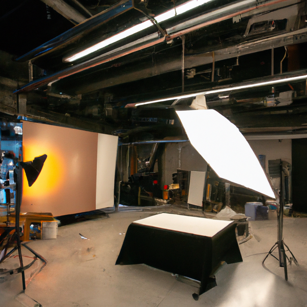 Bright Canadian broadcast studio with cameras, acoustic panels, and daylight windows